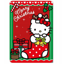 Hello Kitty koc polarowy miękki 100x140 cm kolorowy