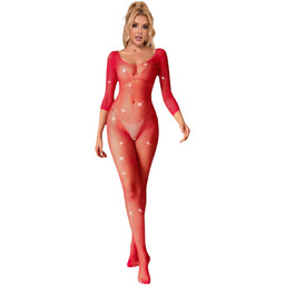 Subblime 952419 - body z cekinami - czerwony