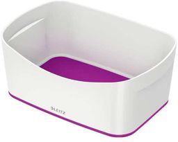 Pojemnik LEITZ MYBOX bez pokrywki biało- fioletowy /52571062/