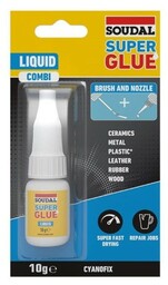 SOUDAL Superszybki klej cyjanoakrylowy Super Glue Liquid 10G