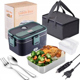 Lunchbox Elektryczny Podgrzewany Pojemnik Na Żywność Termiczny