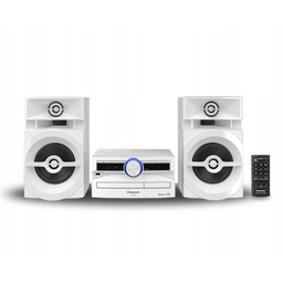Panasonic SC-UX100 Wieża audio biała Bluetooth Usb