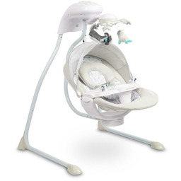 Caretero HUŚTAWKA ELEKTRYCZNA RAFFI LIGHT GREY