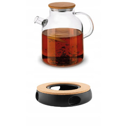 Dzbanek Szklany Z Metalową Spiralą Nexo 1,8 L