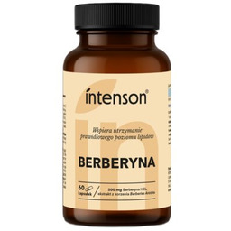 INTENSON Berberyna (60 kapsułek) Porcja kolagenu gratis