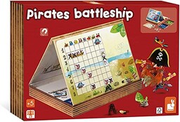 Janod - Pirates Battleship Game - Family Touch-and-Sink