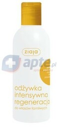 Ziaja Intensywna Pielęgnacja Włosów odżywka intensywna regeneracja miód