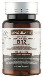 SINGULARIS Superior naturalna witamina B12 metylokobalamina 990 g