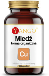 YANGO Miedź Forma Organiczna 90vegcaps