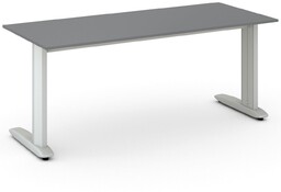 Biurko PRIMO FLEXIBLE 1800 x 800 mm, grafitowy