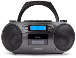 Aiwa Boombox BBTC- 550BK Bluetooth Czarny Radiomagnetofon CD