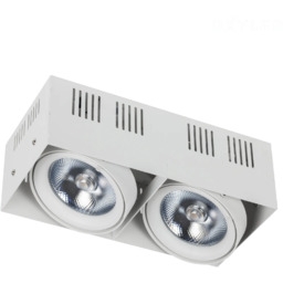 Oprawa do wbudowania CROSTI TIENA DUE biała 453503