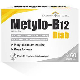 DOMOWA APTECZKA Metylo-B12 Diab, 60 kaps.