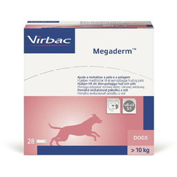 VIRBAC Megaderm 8ml x 28 saszetek dla psów