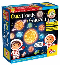 LISCIANI Gra edukacyjna I''m a Genius Quiz Planety