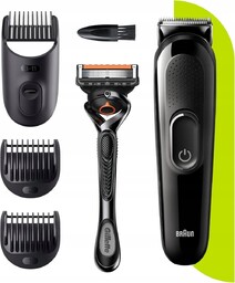 Braun Series 3 : Maszynka do włosów, Trymer,
