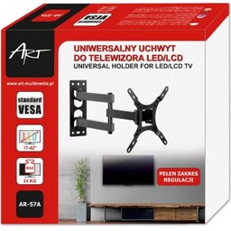 ART Uchwyt do TV 17-42 cali AR-57A Czarny