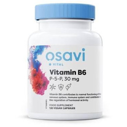 OSAVI Witamina B6 P-5-P 30 mg, 120 kaps.