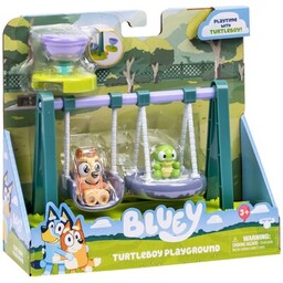 BLUEY Zestaw figurek Żółw i huśtawka BLU17978