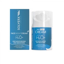 SOLVERX Deep H2O+ Krem głęboko nawilżający na noc