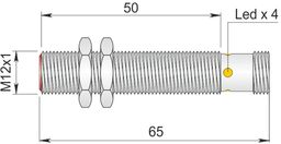 Czujnik indukcyjny 12 mm SI12-C2 PNP NO H