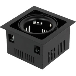 Oprawa do wbudowania CROSTI TRAVO czarna 453534 -