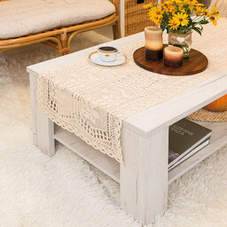 Markizeta Obrus bieżnik 60x120 012 kremowy Iness