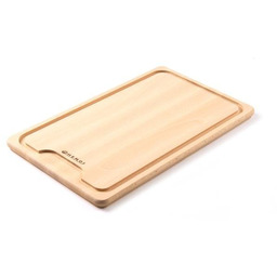 DESKA DO KROJENIA Z WCIĘCIEM DREWNIANA 390x230x16 mm