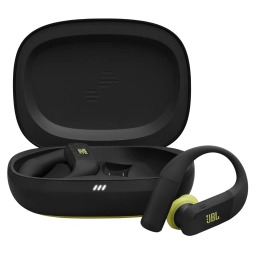 JBL Endurance Peak 4 Dokanałowe Bluetooth 5.4 Czarno-limonkowy