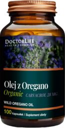 Doctor Life Olej z Oregano, 100 kapsułek