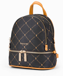 Plecak damski mini PUCCINI Monogram BLXP0043P