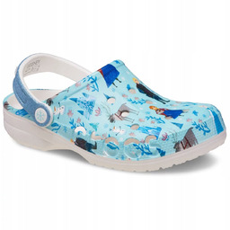 Dziecięce Buty Chodaki Crocs Baya Frozen Kraina Lodu