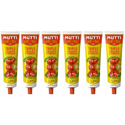 Mutti Triplo Koncentrat Pomidorowy 6x180g - Intensywny smak,