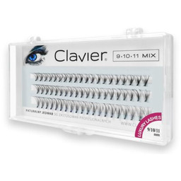 CLAVIER Rzęsy Kępki Classic Mix 9/10/11 mm (60