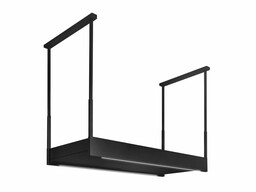 Okap wyspowy Alvar Black Matt 120 cm
