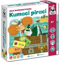 KAPITAN NAUKA Gra edukacyjna Kumaci piraci