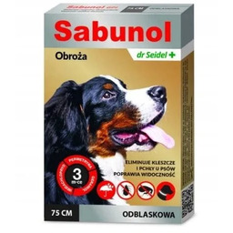 SABUNOL OBROŻA ODBLASKOWA 75 CM P/PCHŁOM I KLESZCZOM