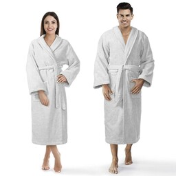 Spod Igły I Nitki Szlafrok frotte Prestiż L/XL