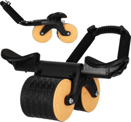 Podwójne koło do ćwiczeń mięśni brzucha - ergonomiczne