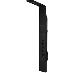 Corsan Kaskada panel prysznicowy z mieszaczem czarny A-014AM