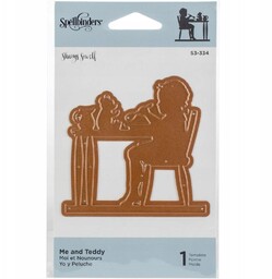 Wykrojnik do papieru Spellbinders - Me & Teddy