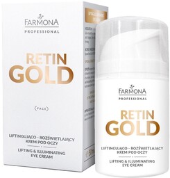 FARMONA PROFESSIONAL Retin Gold liftingująco-rozświetlający krem pod oczy