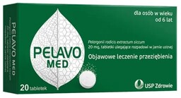 Pelavo Med 20 mg, 20 tabletek