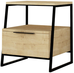 Stolik nocny Pal Oak 2, naturalny