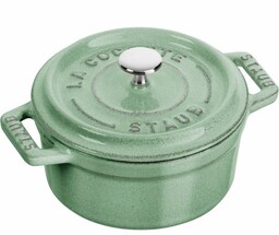 Staub Mini Garnek żeliwny Okrągły 250 Ml, Miętowy