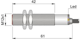 Czujnik indukcyjny 12 mm SI12-C2 PNP NO LC5