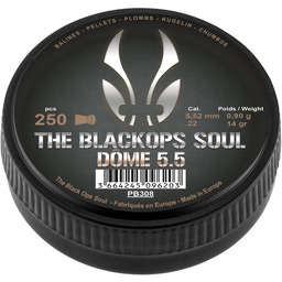 Śrut 5,52 mm Diabolo Black Ops Dome 250