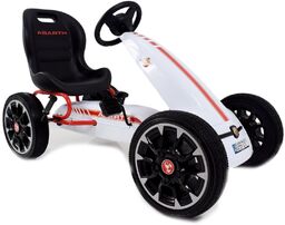 WIELKI LICENCJONOWANY GOKART FIAT ABARTH KOŁA EVA JAKOŚĆ