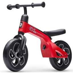 QPLAY Rowerek biegowy Tech Czerwony Mini pompka 35%