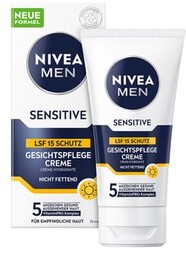 NIVEA MEN Sensitive LSF 15 Krem do twarzy